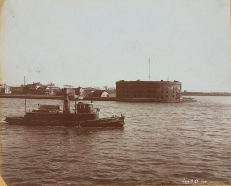 Governors Island in 1890