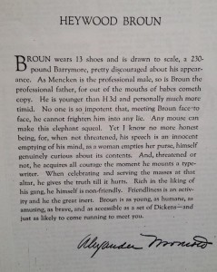 Heywood Broun