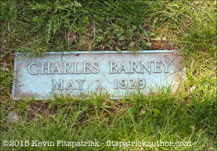 Charles Barney in the N.V.A. Burial Grounds
